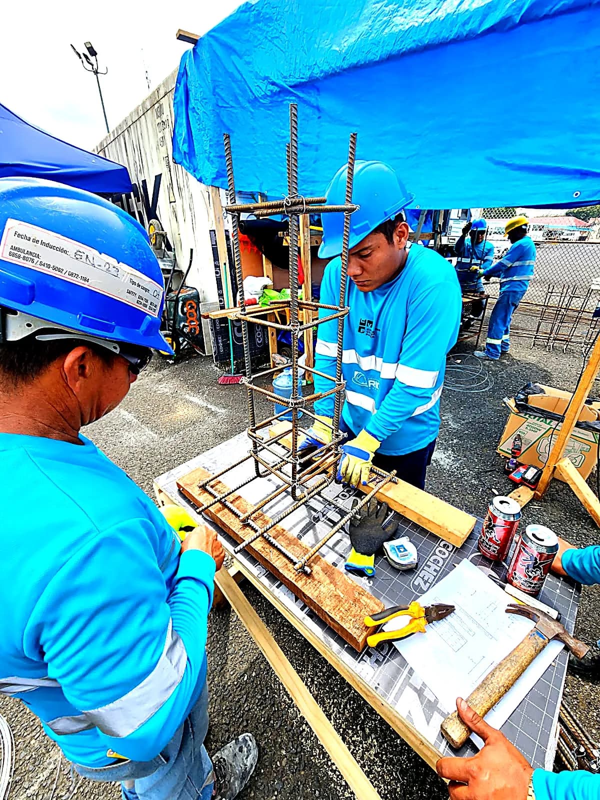Obras civiles para instalación de estaciones de carga ECH